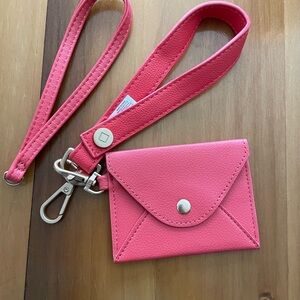 Thirty-One Pink Wristlet Clutch